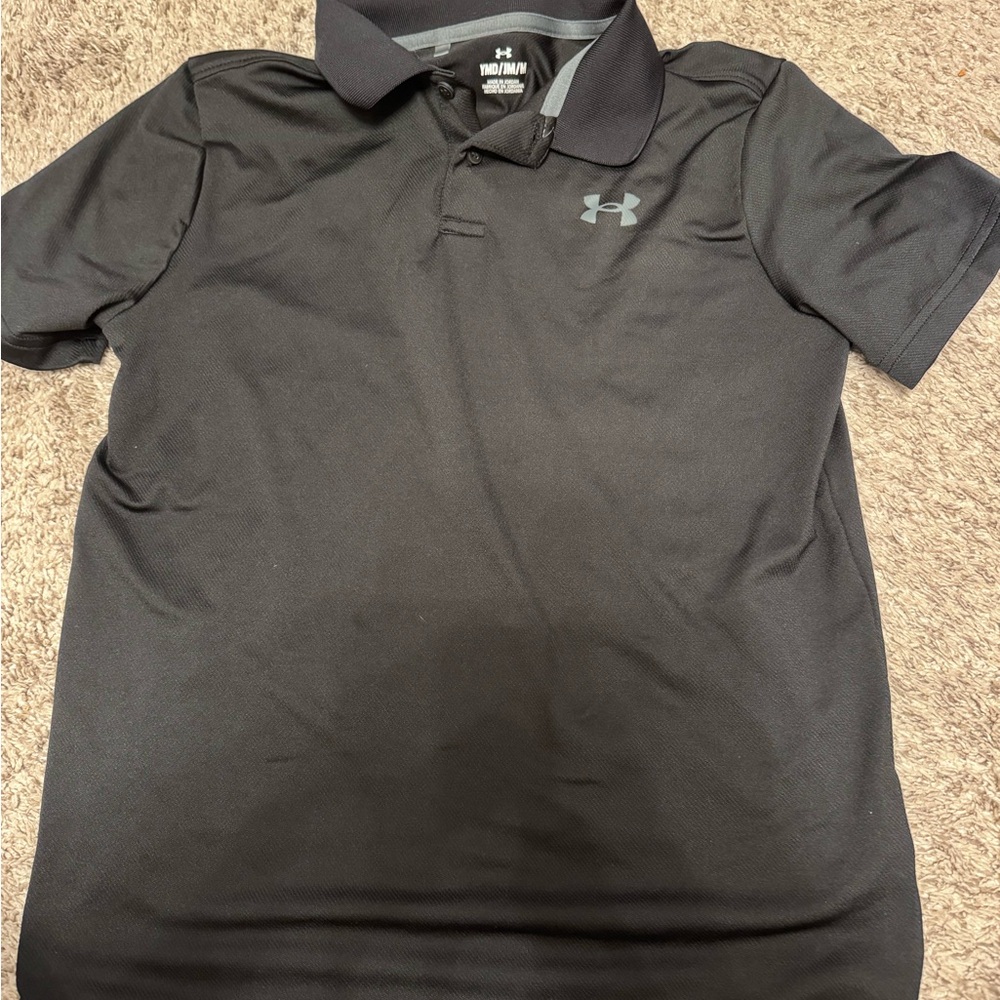 Under Armour boys  Polo Shirt in Black